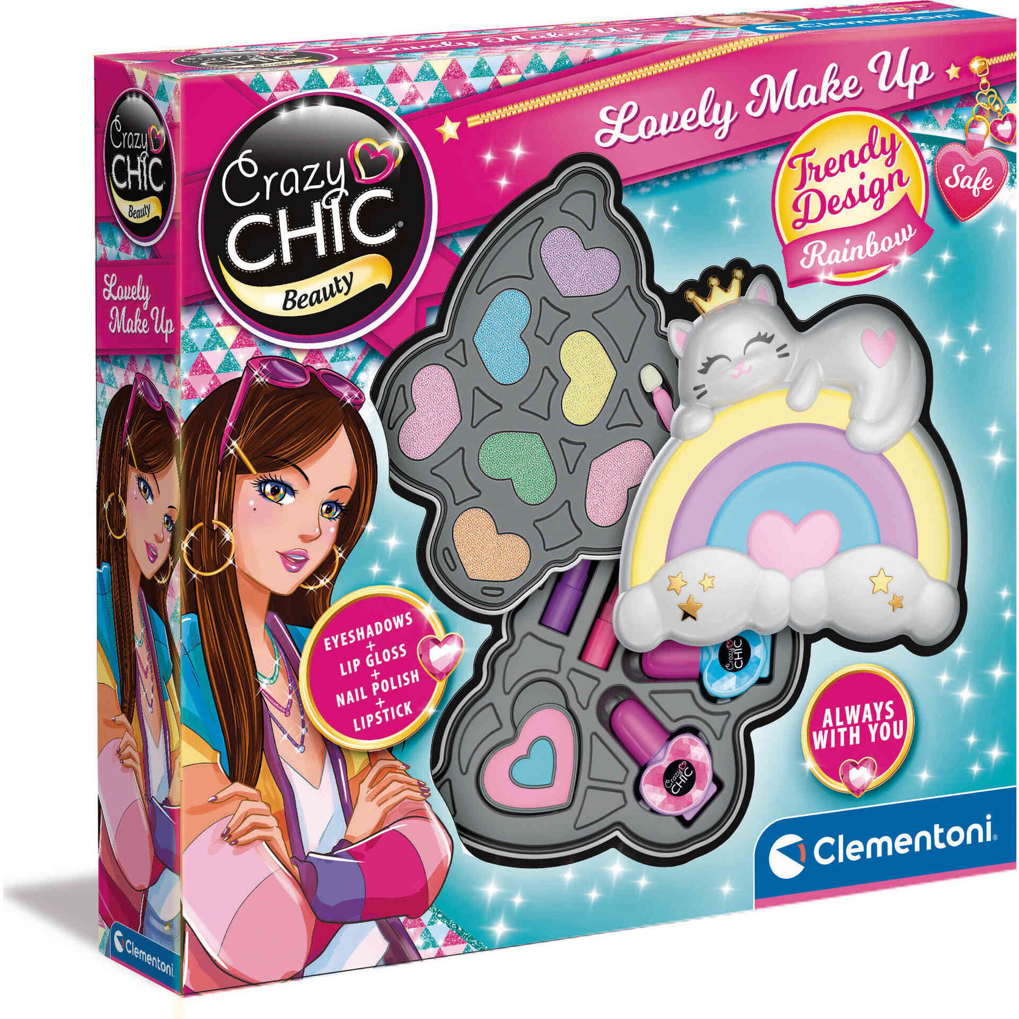 Crazy Chic - My Lovely Makeup Arco-Íris Crazy Chic - My Lovely Makeup Arco-Íris