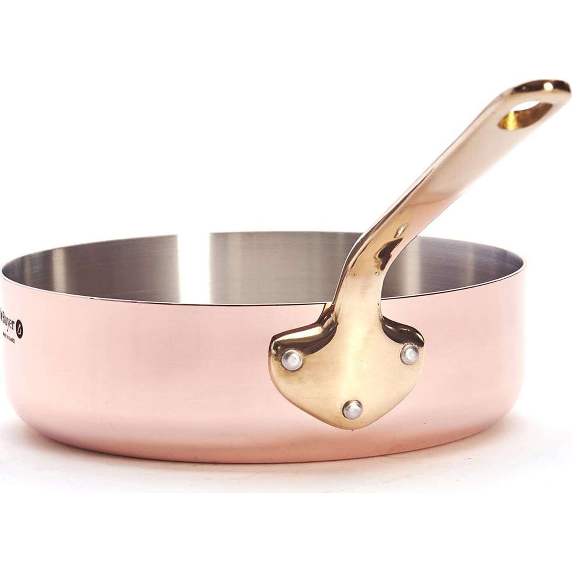 Frigideira Alta Cobre e Inox 20 cm Inocuivre deBuyer