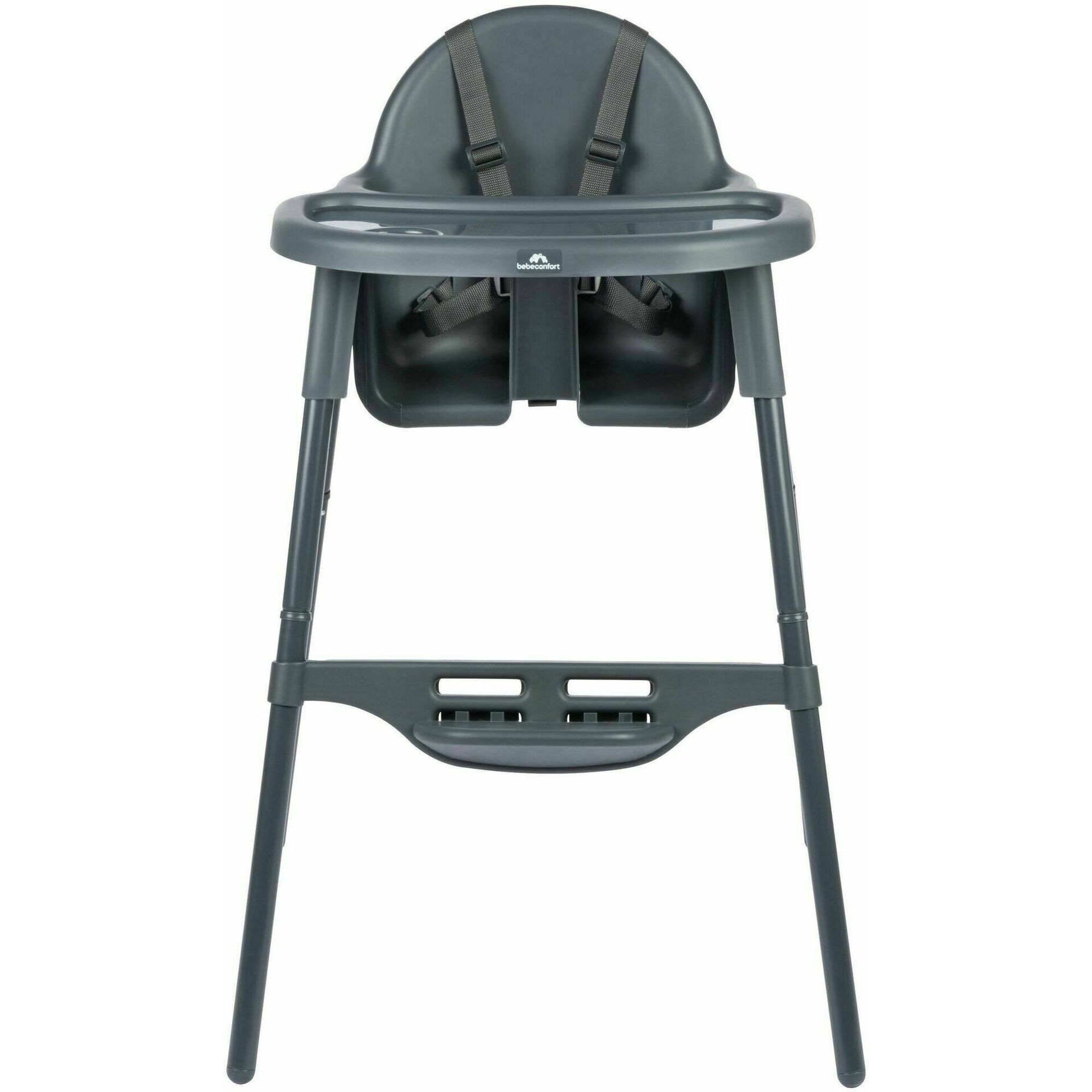 Cadeira de Refeição Evolutiva 2 em 1 Cinza Meely