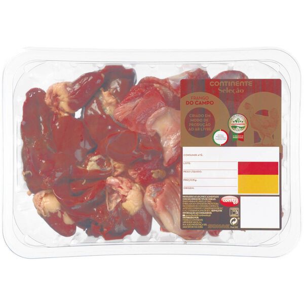 Miúdos de Frango do Campo Continente Seleção