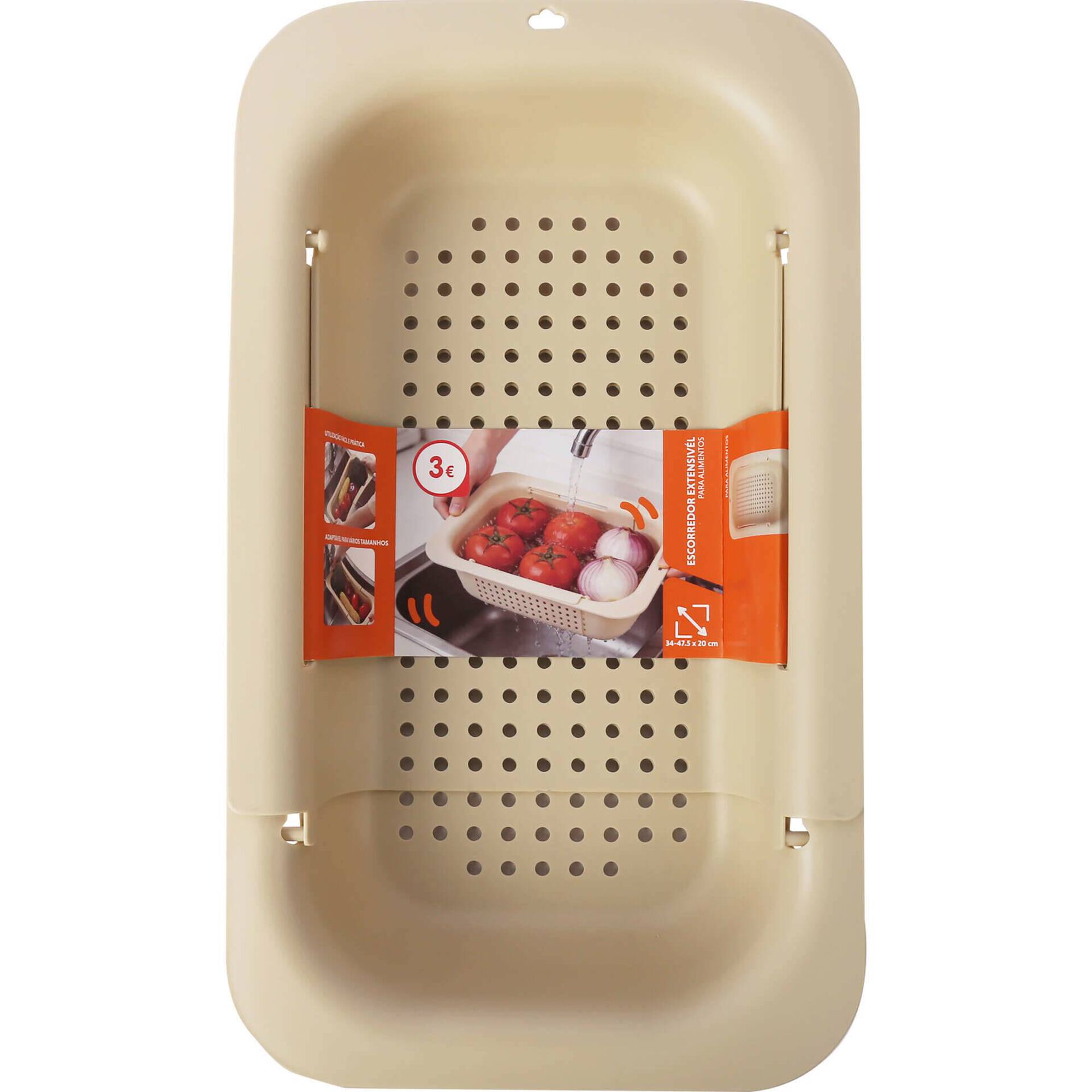 Escorredor Extens&iacute;vel para Alimentos Echo