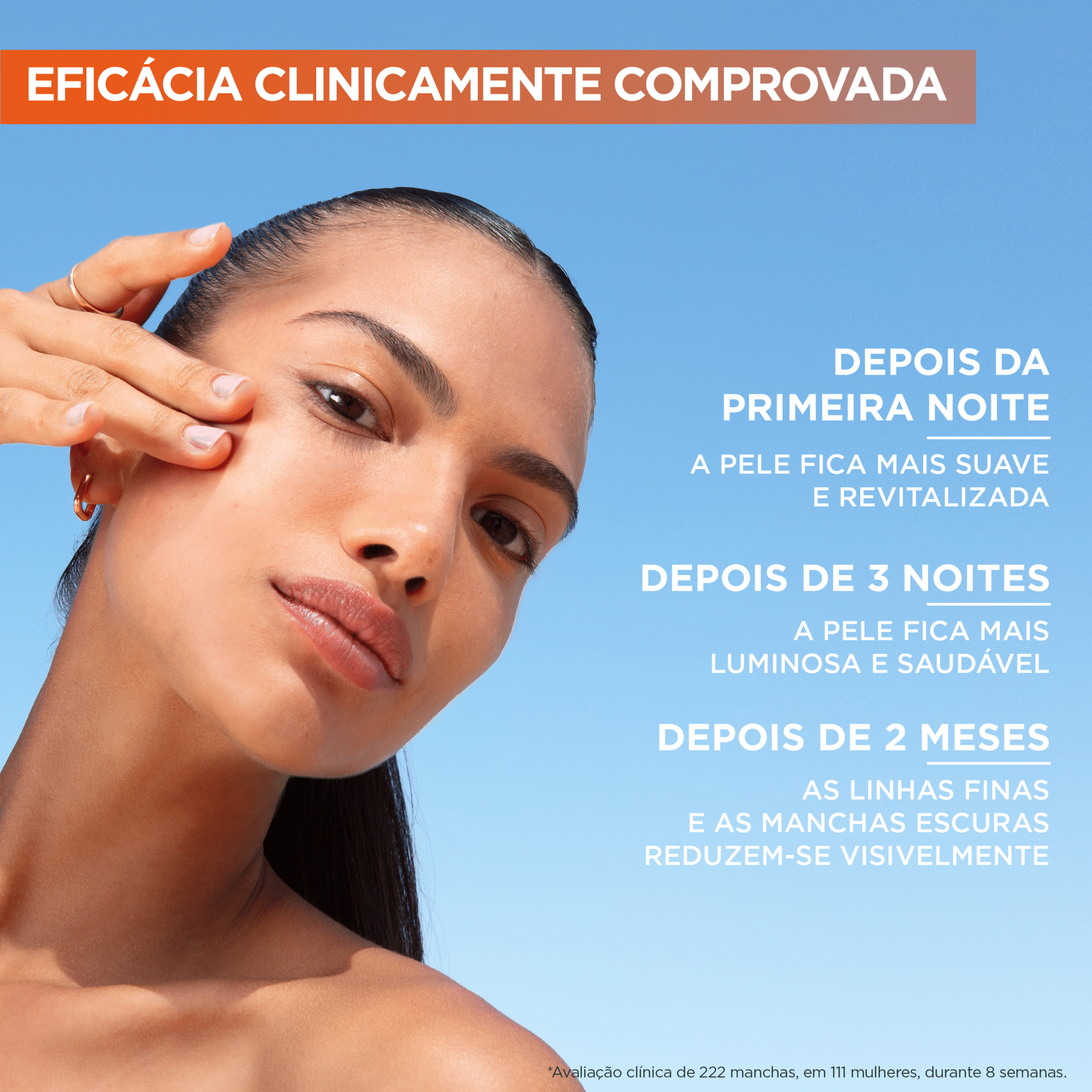 S&eacute;rum Facial Noite Vitamina C Garnier Skin Active