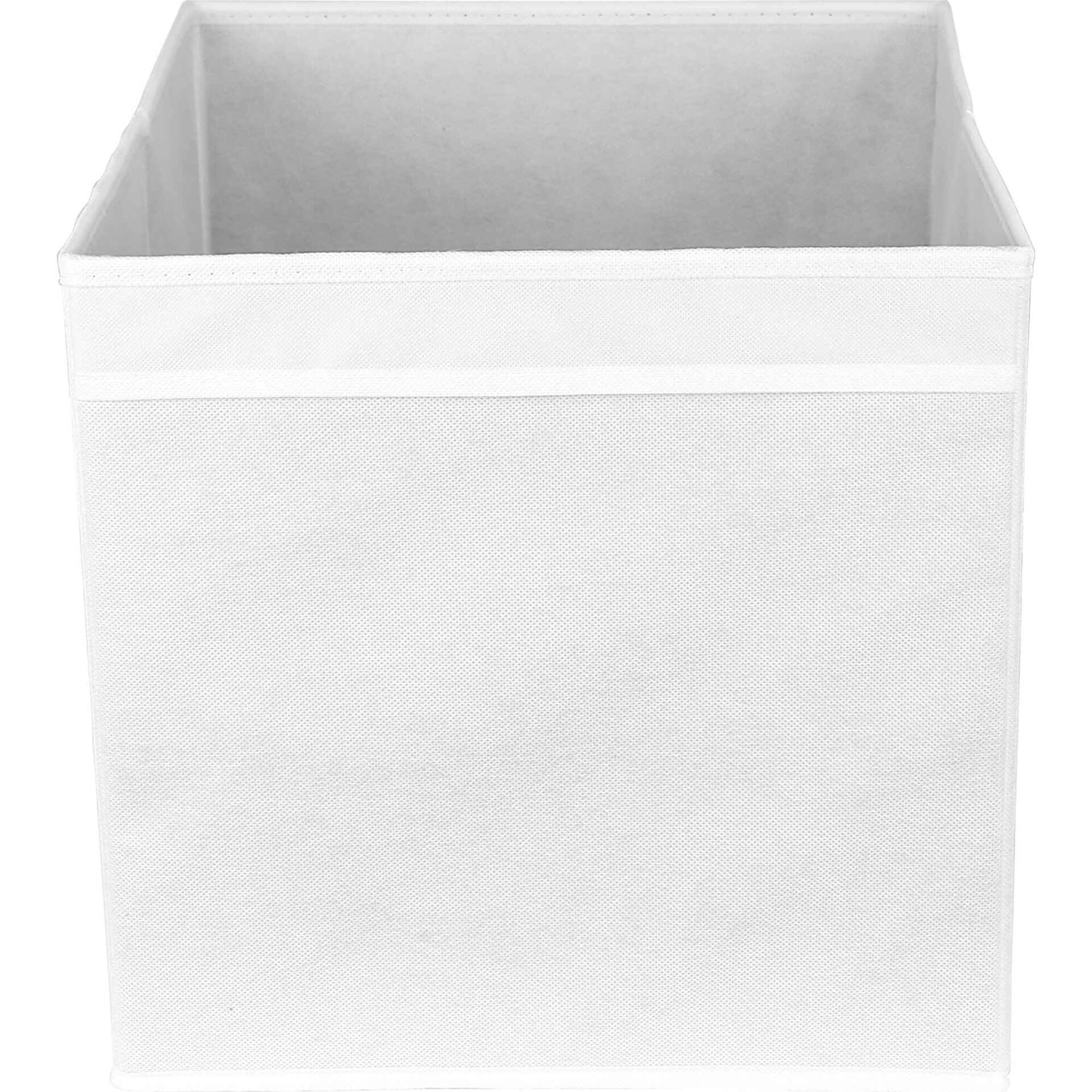 Cubo Arruma&ccedil;&atilde;o 33x38x33cm Branco Kasa