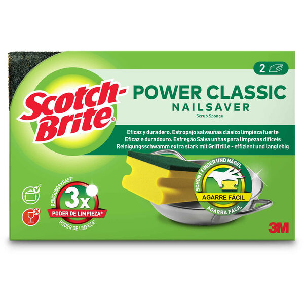 Esfregão Salva Unhas Fibra Verde Scotch-Brite