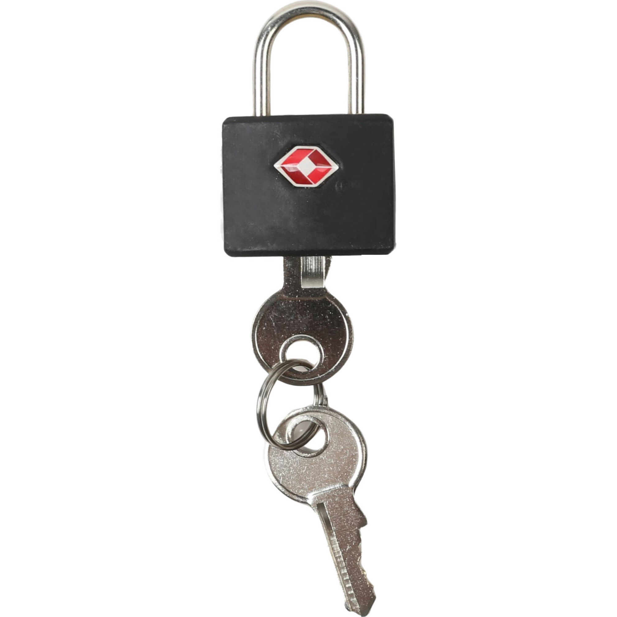 Cadeado Viagem com Chave Preto