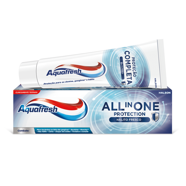 Pasta de Dentes Proteção Completa Hálito Fresco Aquafresh