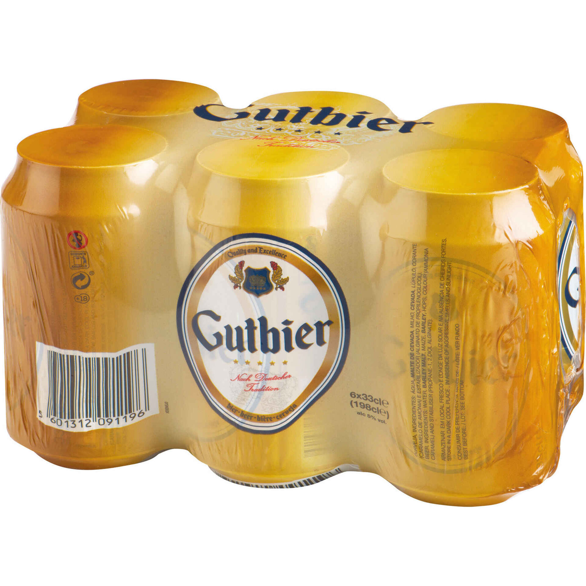 Cerveja com &Aacute;lcool em Lata Gutbier
