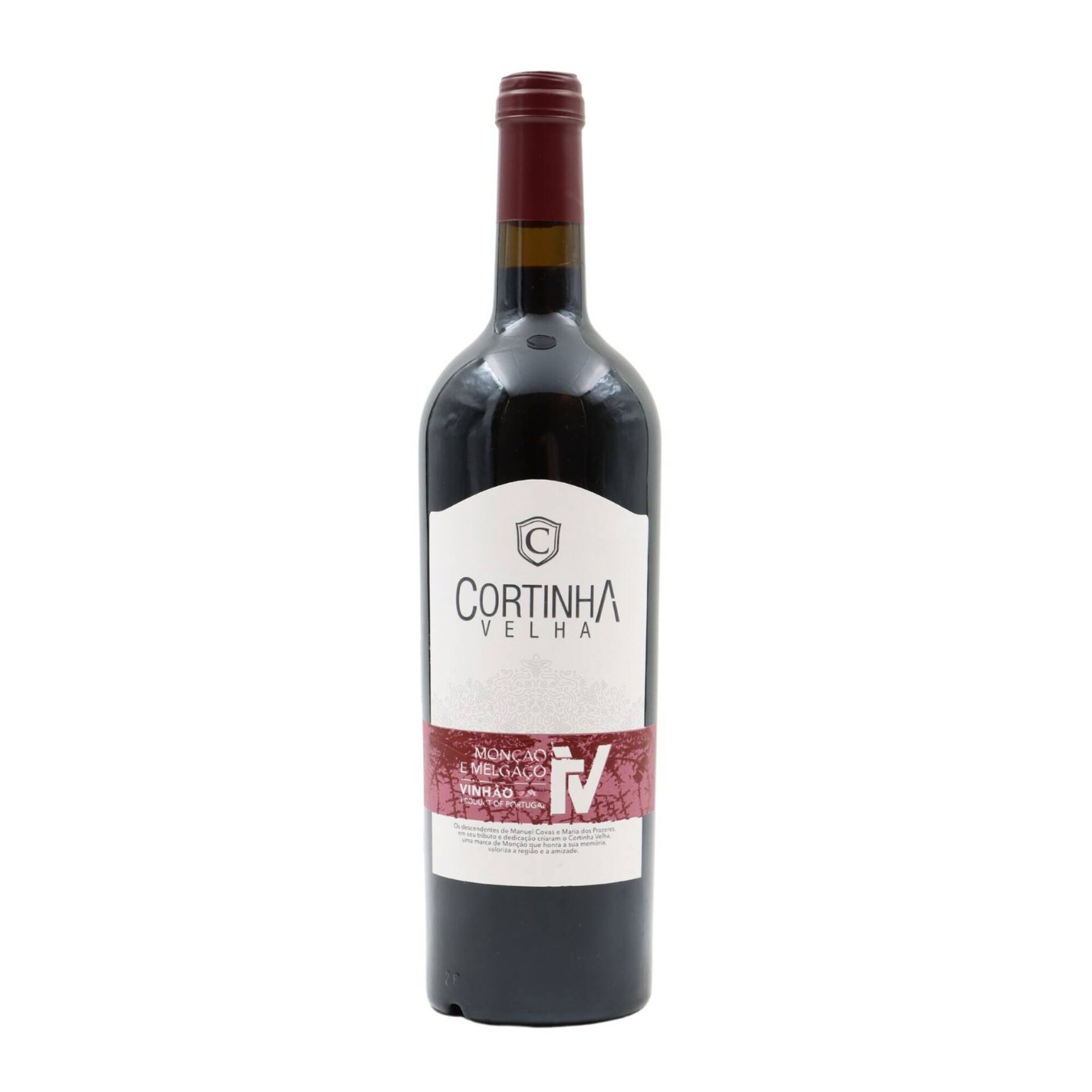 Cortinha Velha Vinh&atilde;o Mon&ccedil;&atilde;o e Melga&ccedil;o Vinho Verde Tinto
