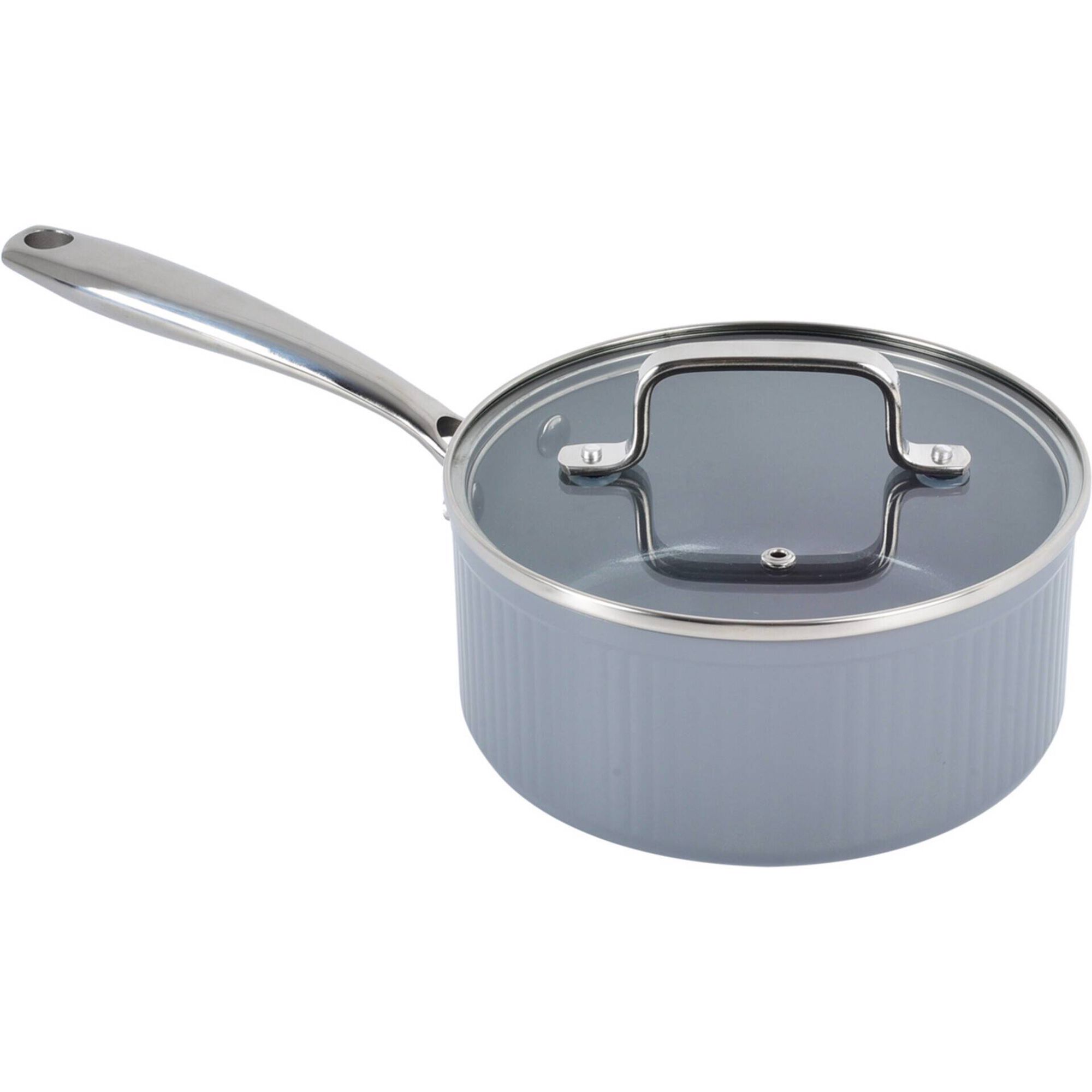 Ca&ccedil;arola 18cm Cinza Ceramic Colors Kasa