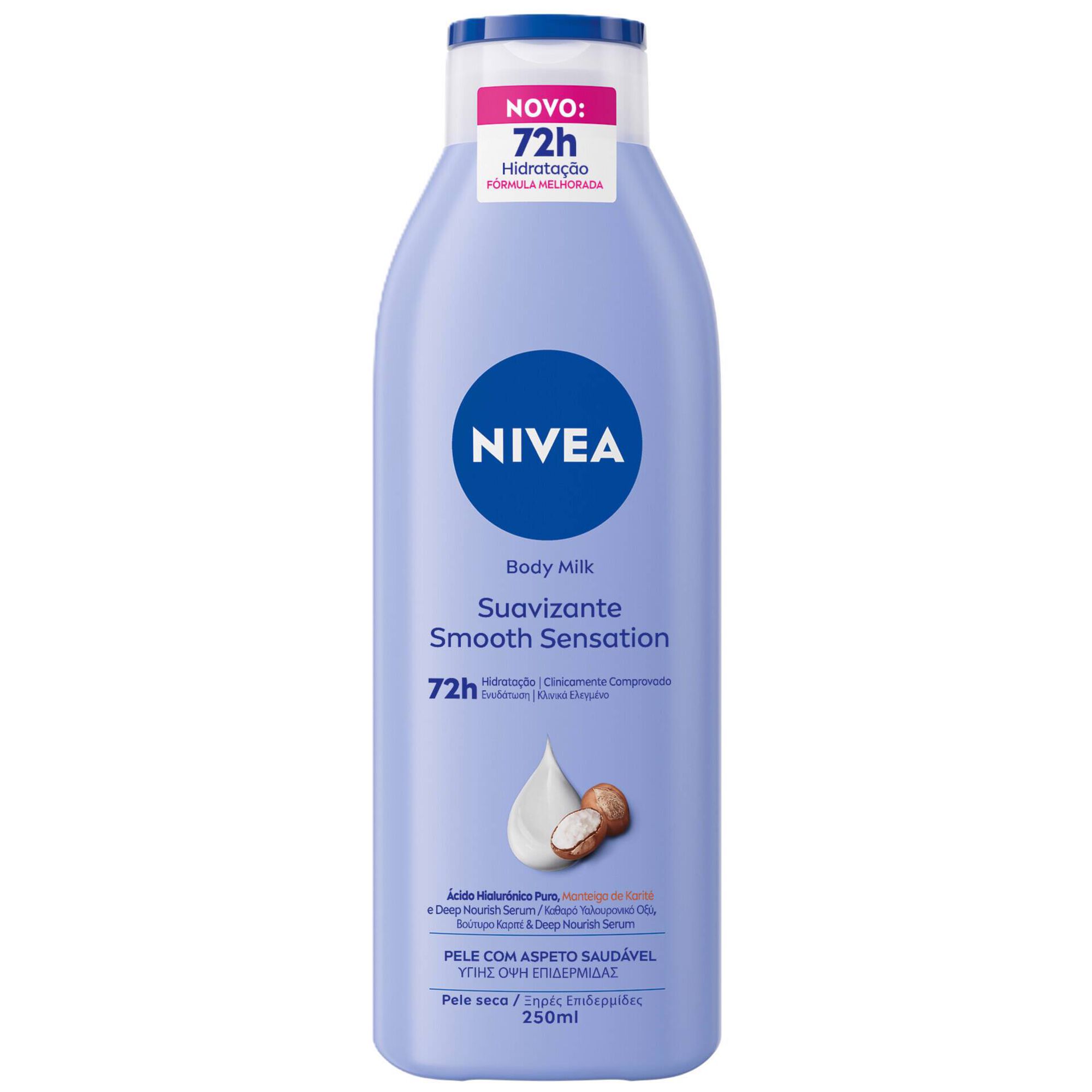 Creme Corpo Smooth Milk Hidratante Suavizante Nivea