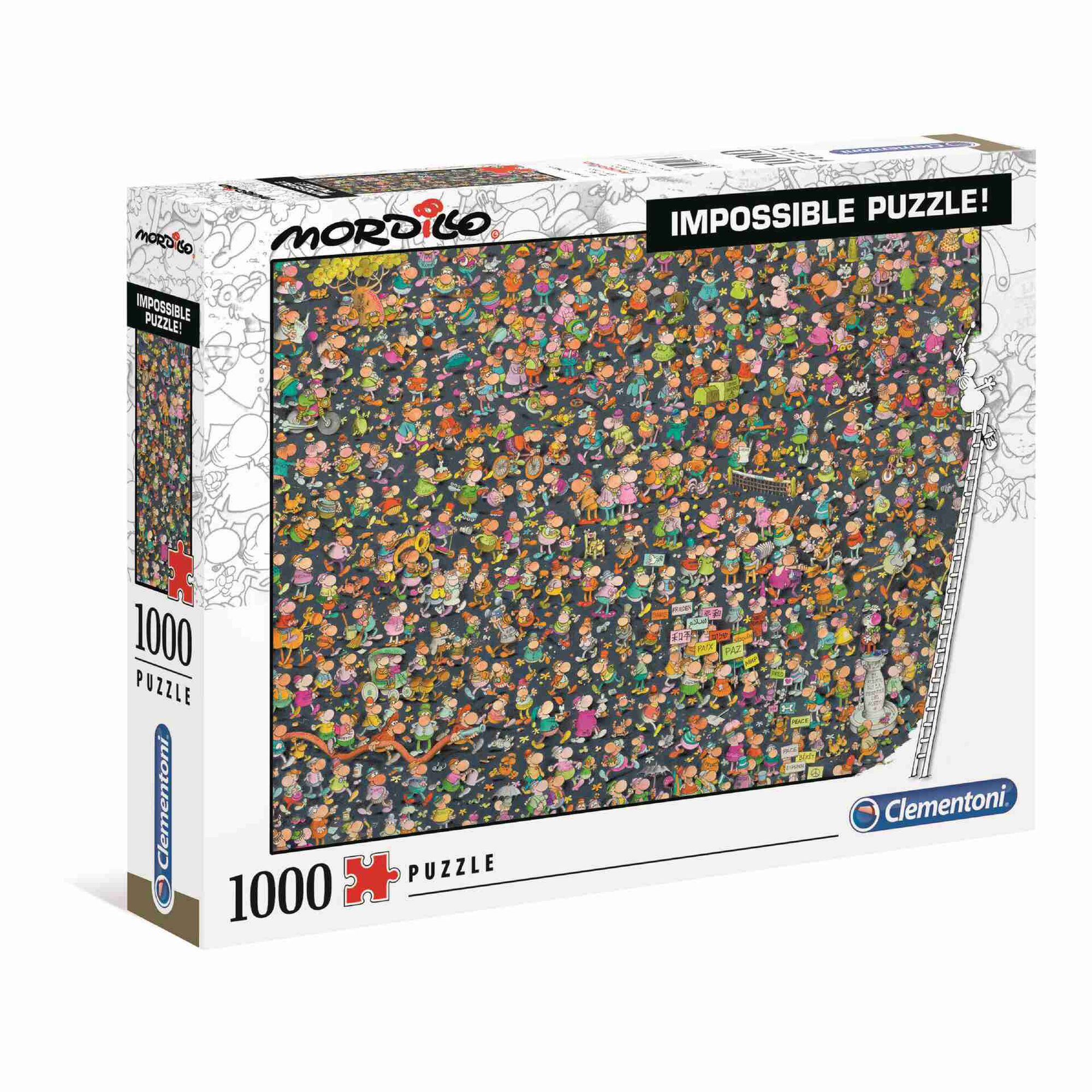 Puzzle Impossible Mordillo 1000 Peças