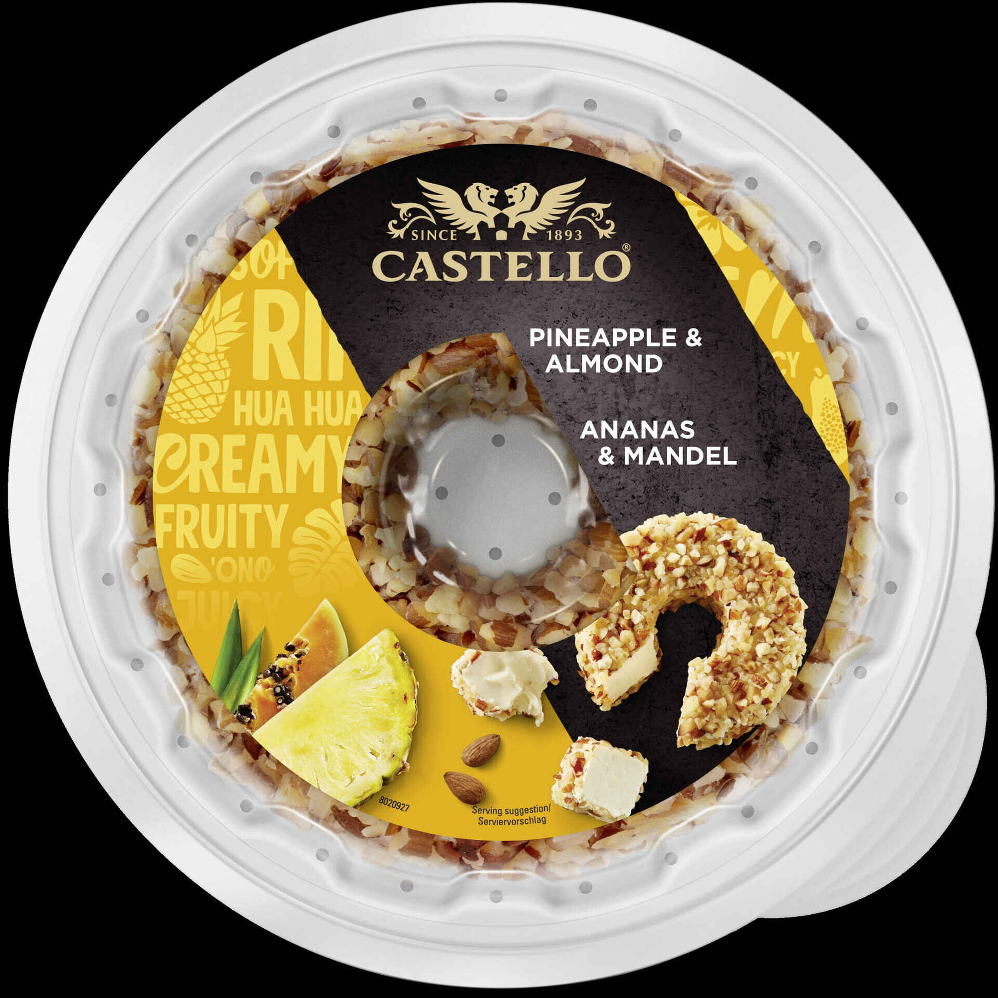 Queijo com Anan&aacute;s e Am&ecirc;ndoa