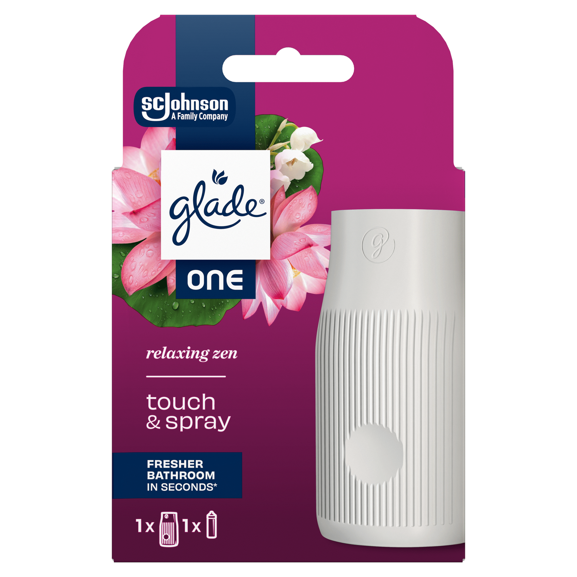 Ambientador Spray One Touch & Spray Relaxing Zen Glade
