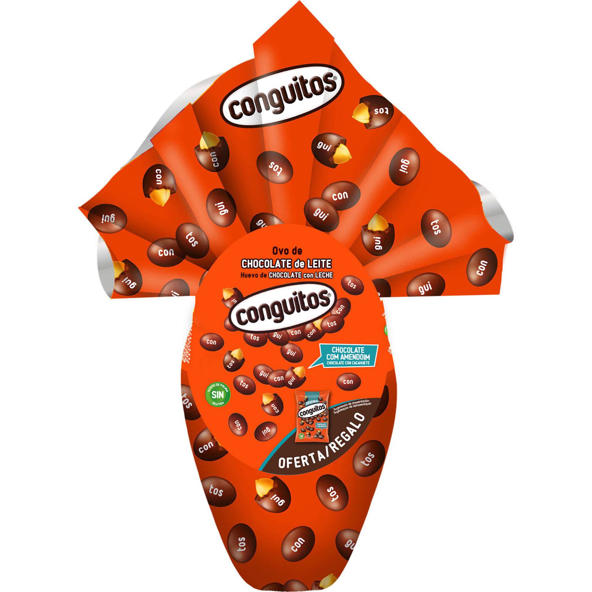 Ovo Chocolate de Leite Conguitos