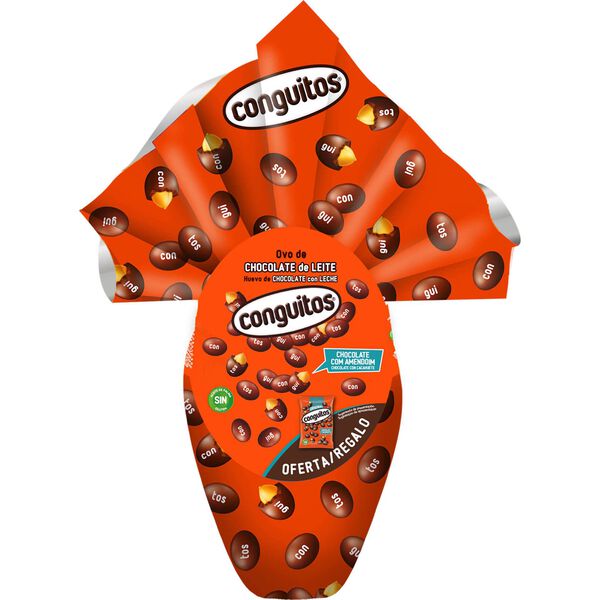 Ovo Chocolate de Leite Conguitos