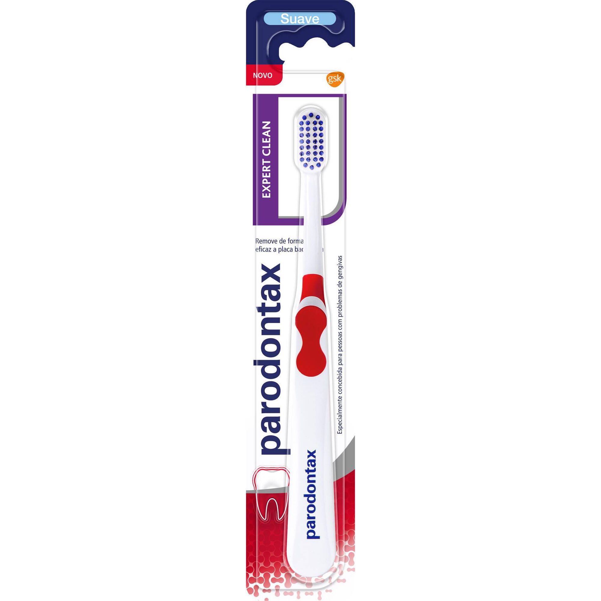 Escova de Dentes Expert Clean Suave Gengivas