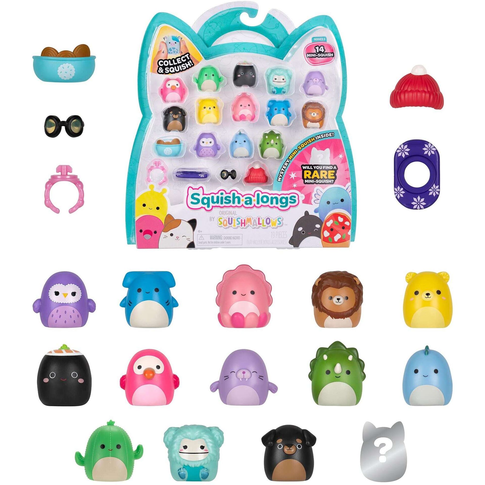 Squishalongs - Pack 14 Figuras