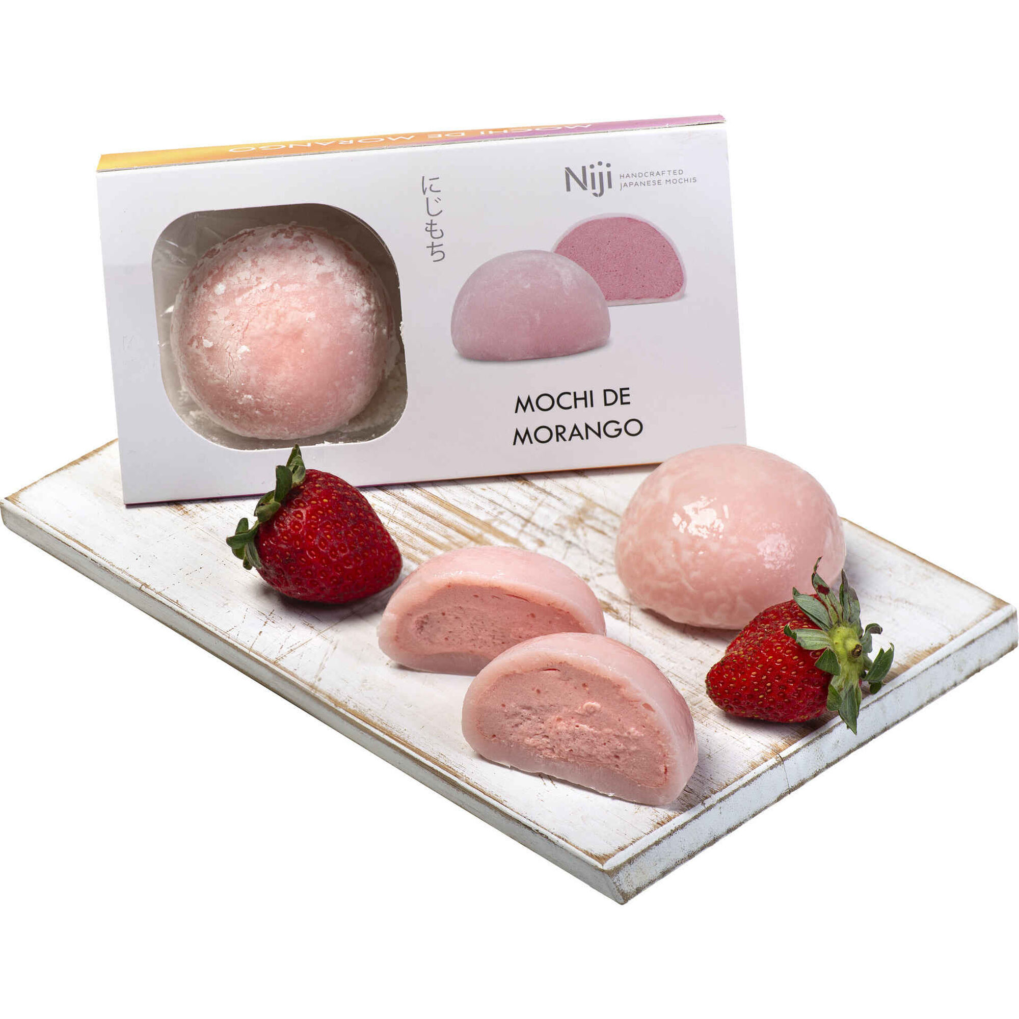 Mochi de Morango Mochi de Morango