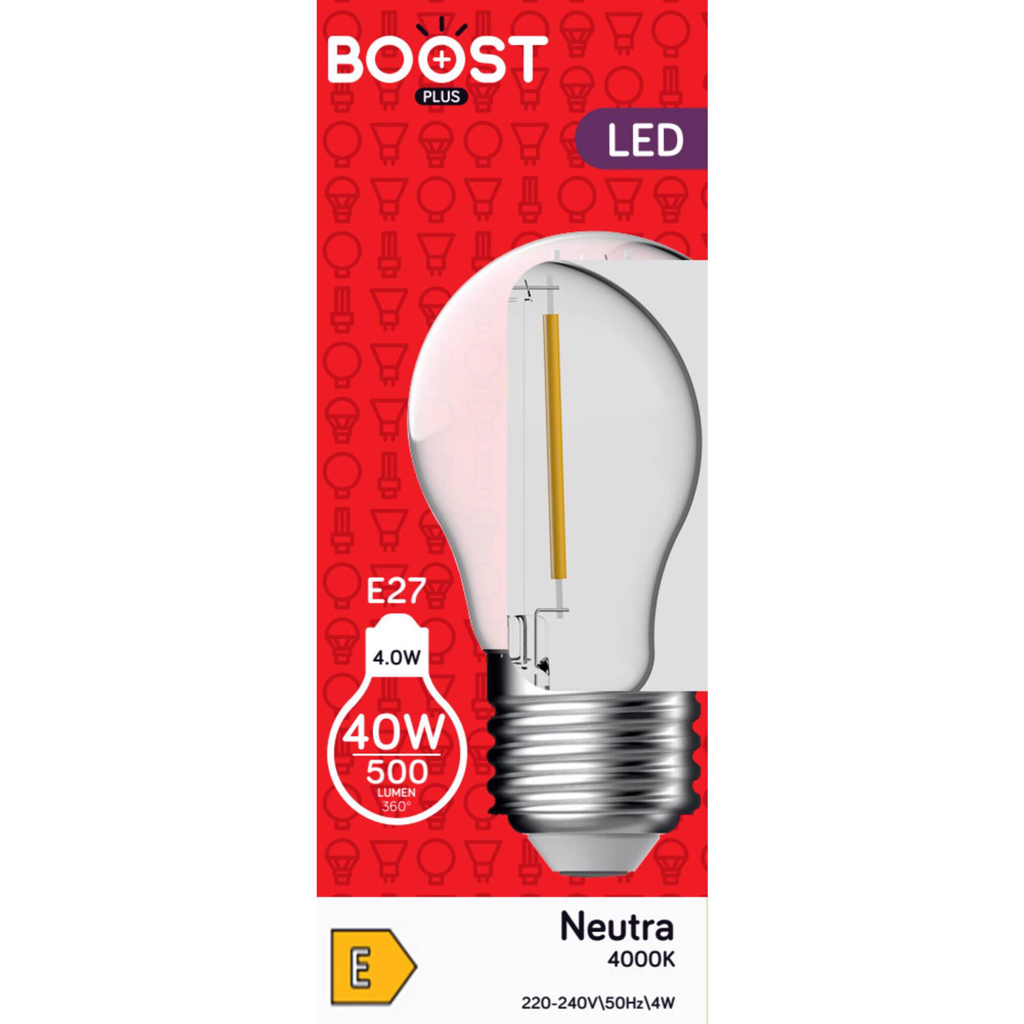 Lâmpada LED Esférica E27 4000K 40W Lâmpada LED Esférica E27 4000K 40W