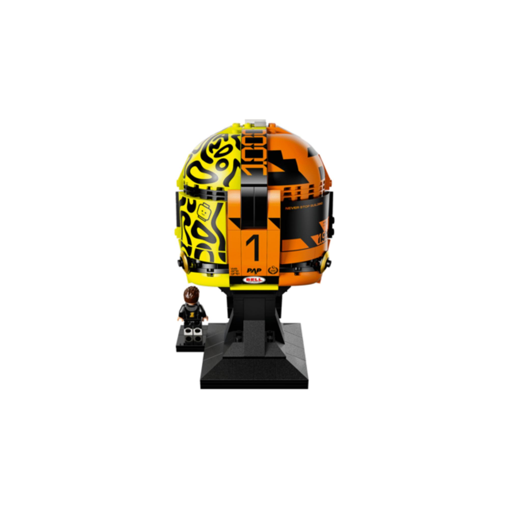 LEGO - Capacete McLaren Mastercard F&oacute;rmula 1 Team de Lando Norris - 43023