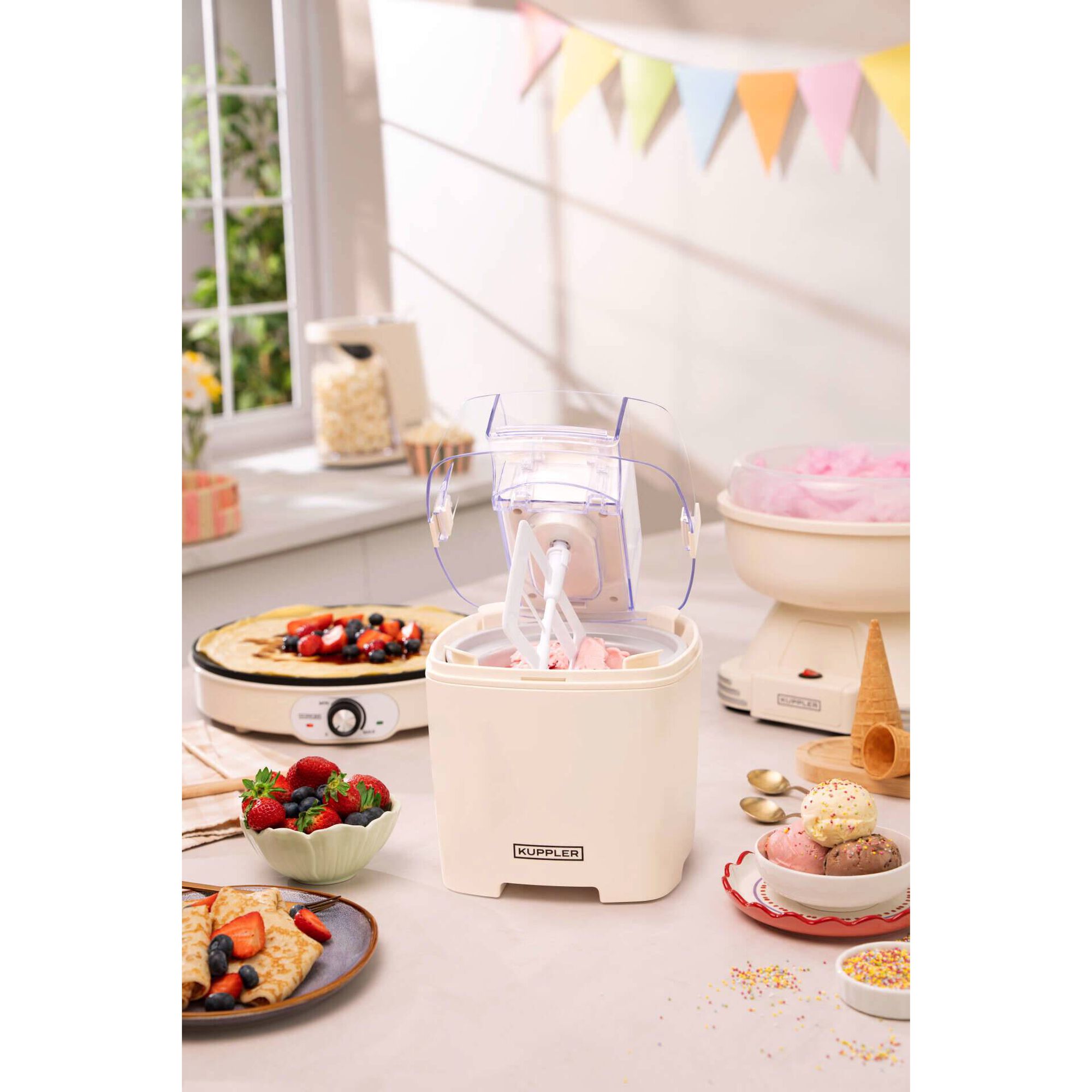 M&aacute;quina de Gelados 1,5L Kuppler