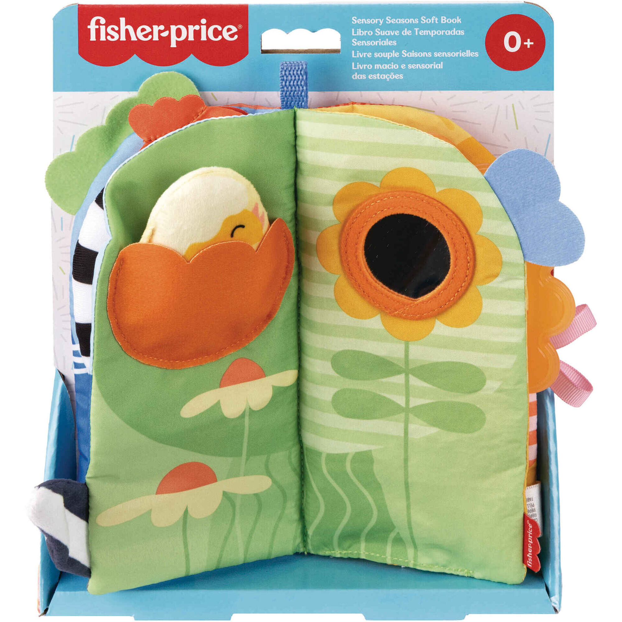 Fisher-Price - Livro Sensorial e Macio das Esta&ccedil;&otilde;es do Ano