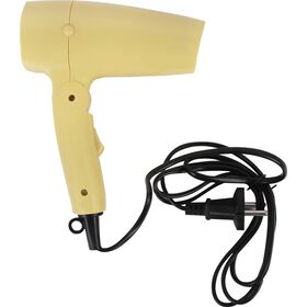 Secador de Cabelo 800W 2 Velocidades Amarelo Bazar&atilde;o