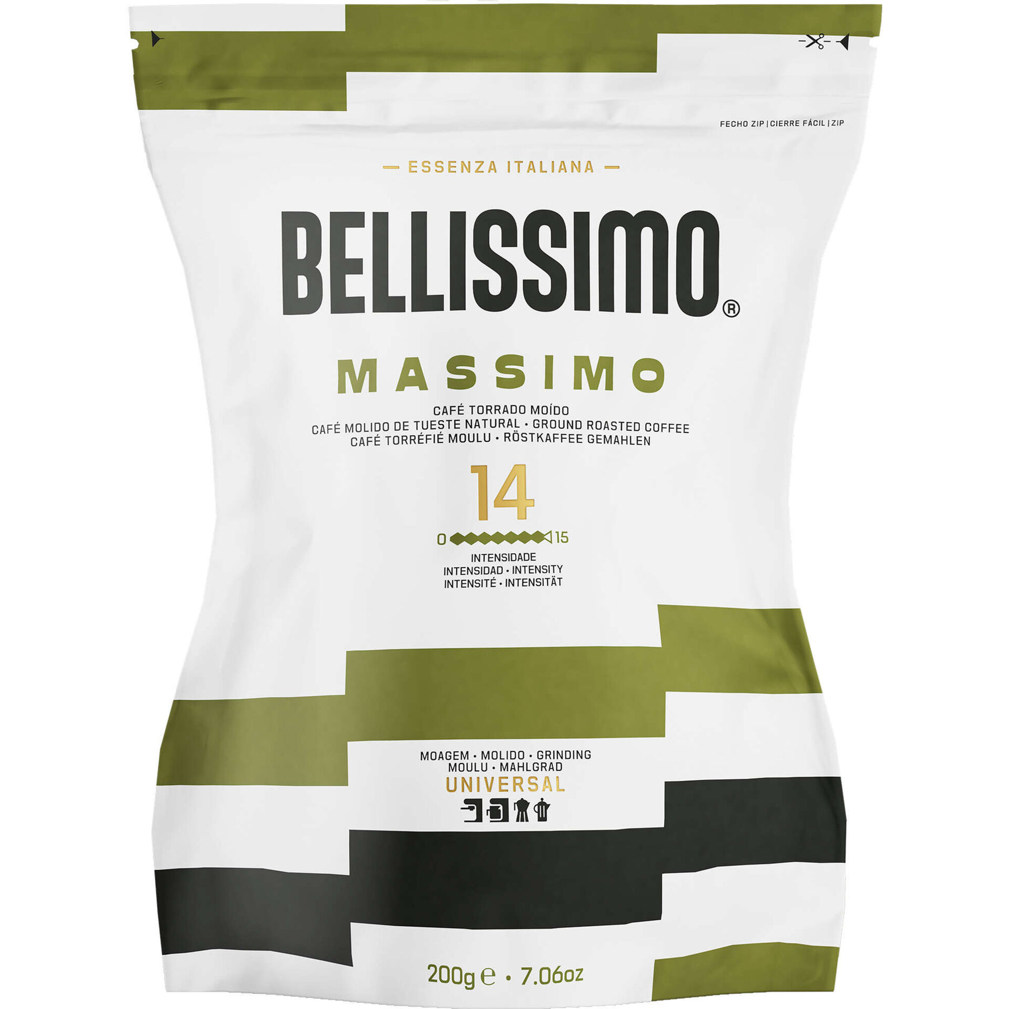 Caf&eacute; Mo&iacute;do Aroma Massimo Bellissimo