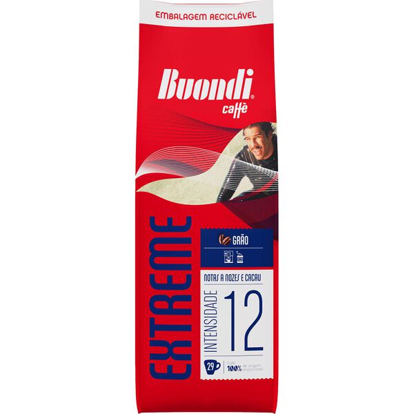 Café em Grão Torrado Extreme Int 12 Buondi