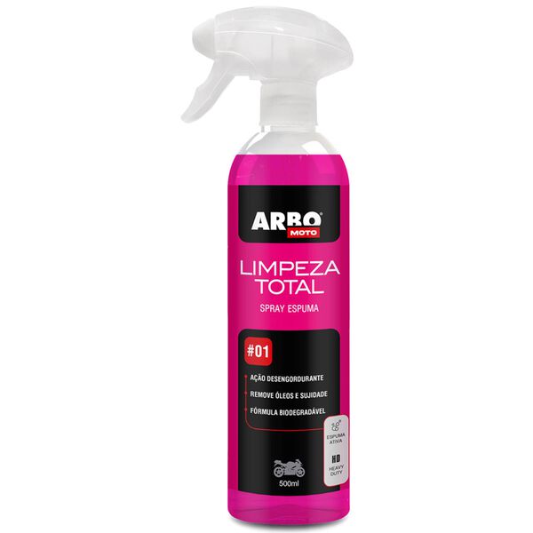 Spray Limpeza Total Moto Arbo