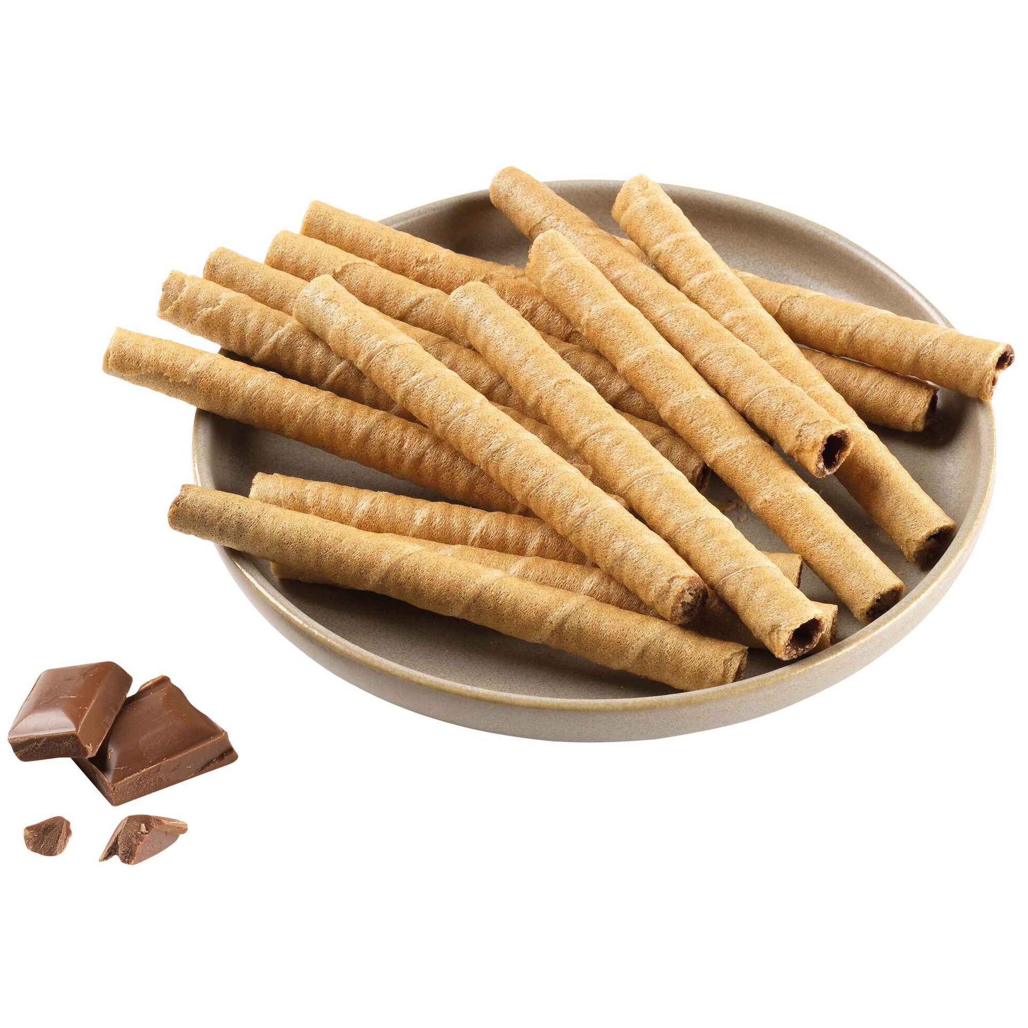 Canudinhos com Cacau e Avelã