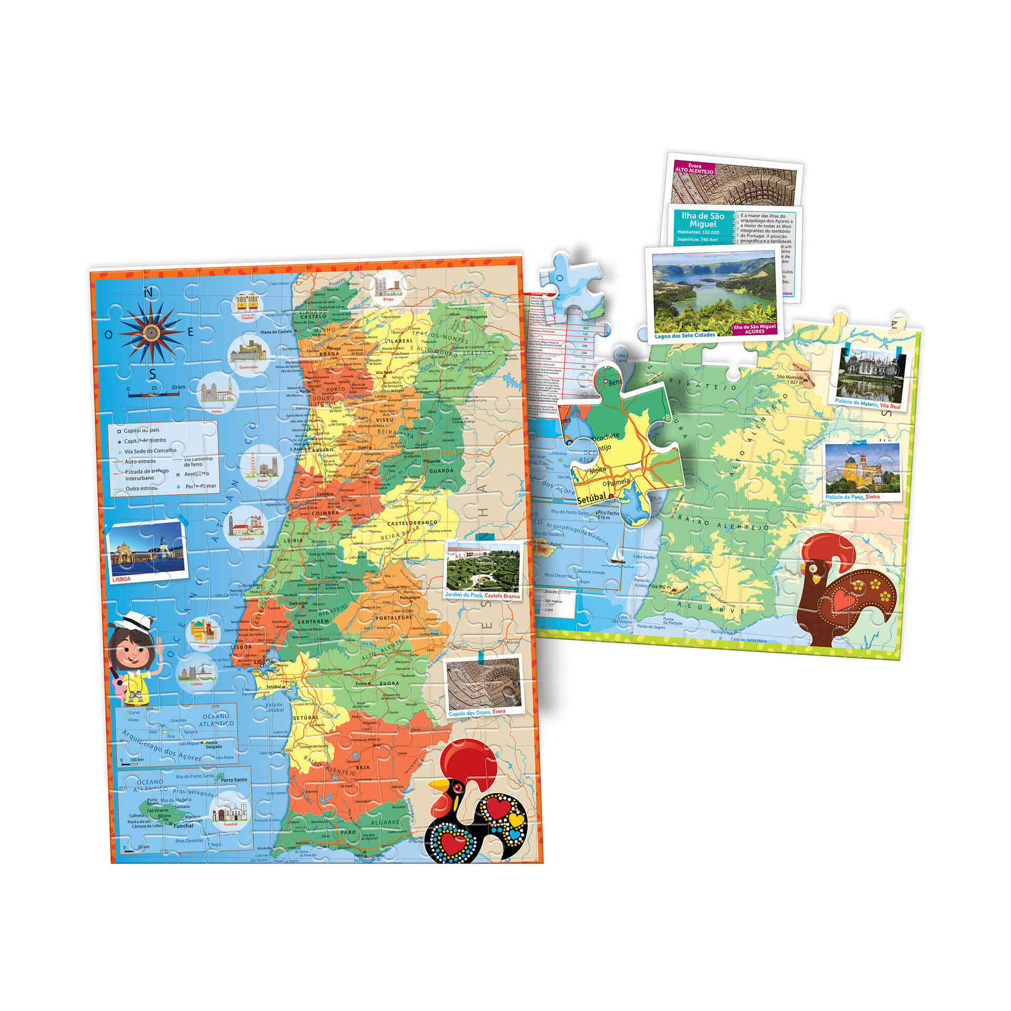 Jogo de Cartas À Descoberta de Portugal