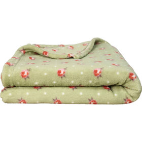Manta Flanela 130x160cm Inês Flores
