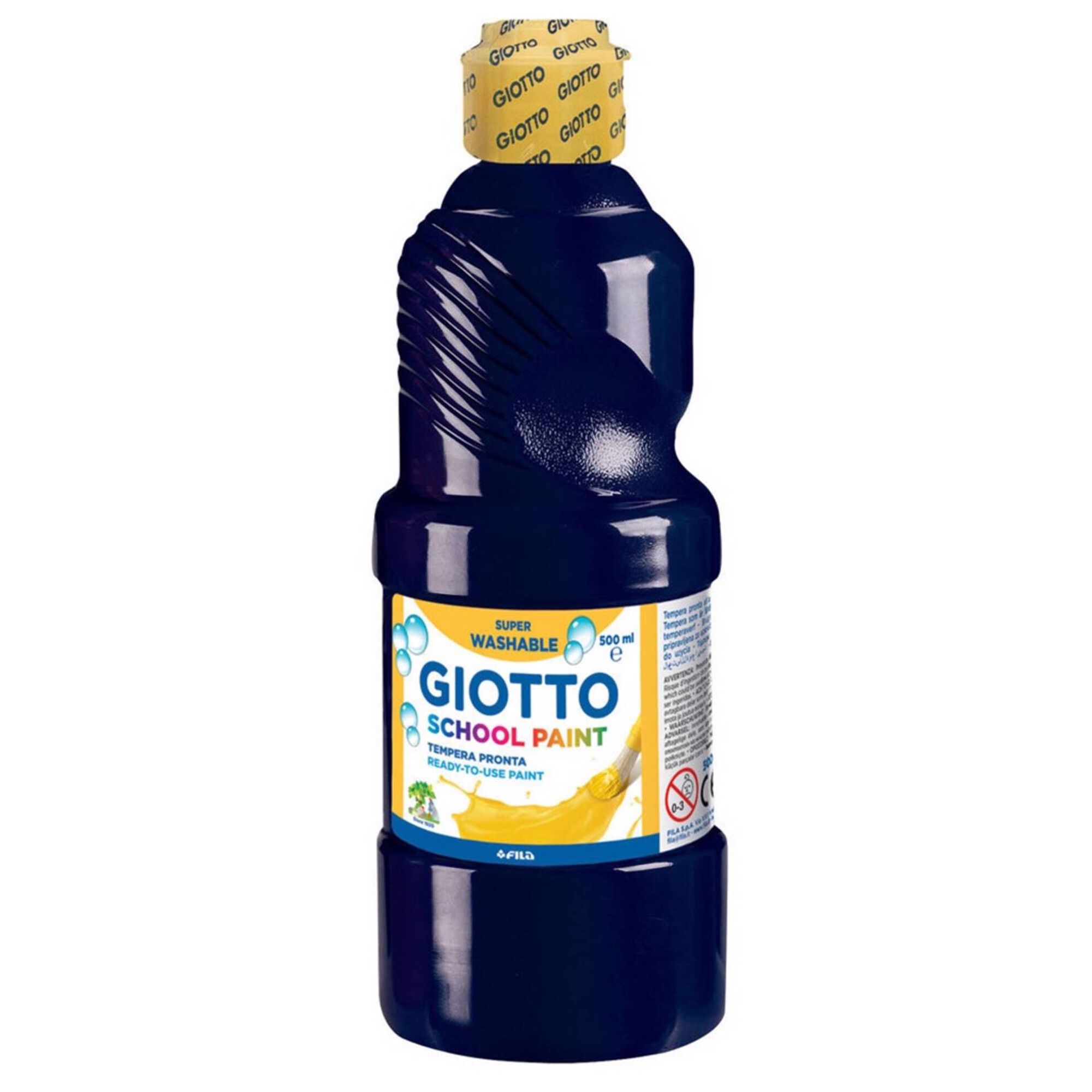 Guache Preto School Paint 500ml Guache Preto School Paint 500ml