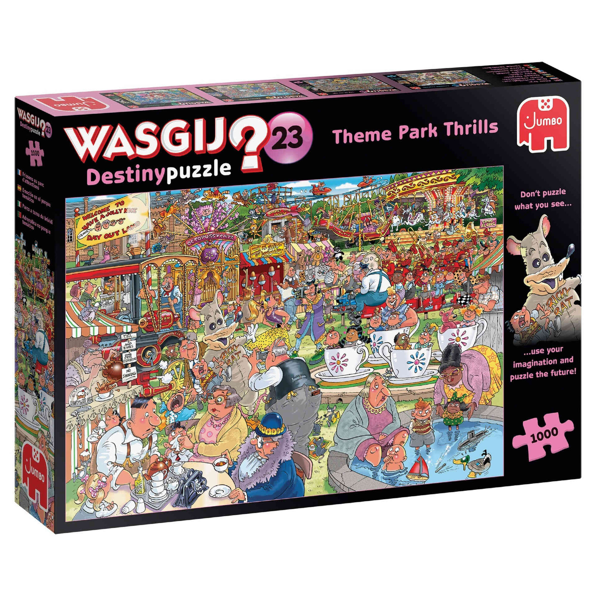 Puzzle Wasgij Destiny 23 - Theme Park Thrills (1000 Peças) Puzzle Wasgij Destiny 23 - Theme Park Thrills (1000 Peças)