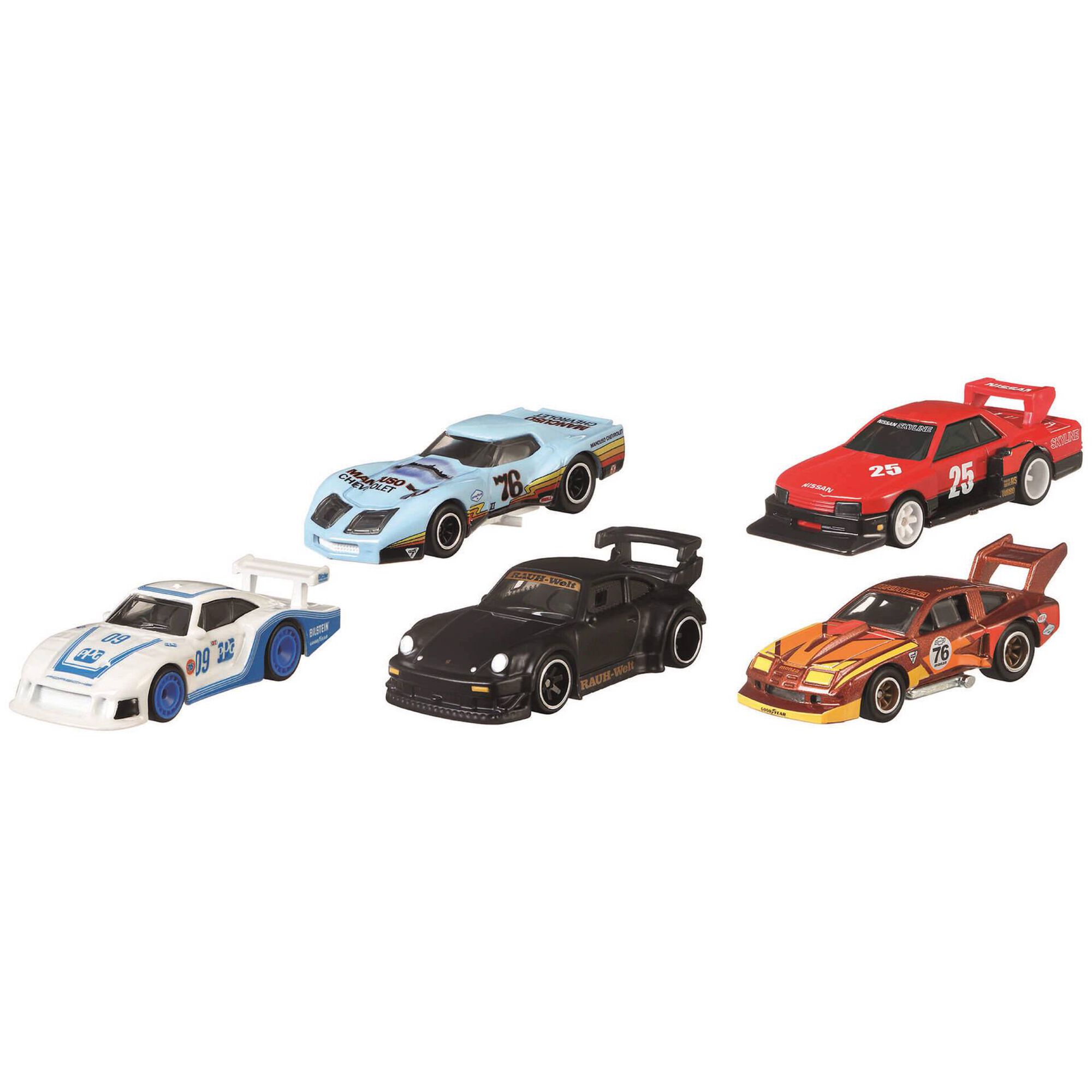 Carros Lendas da Pista 1:64 (vários modelos)