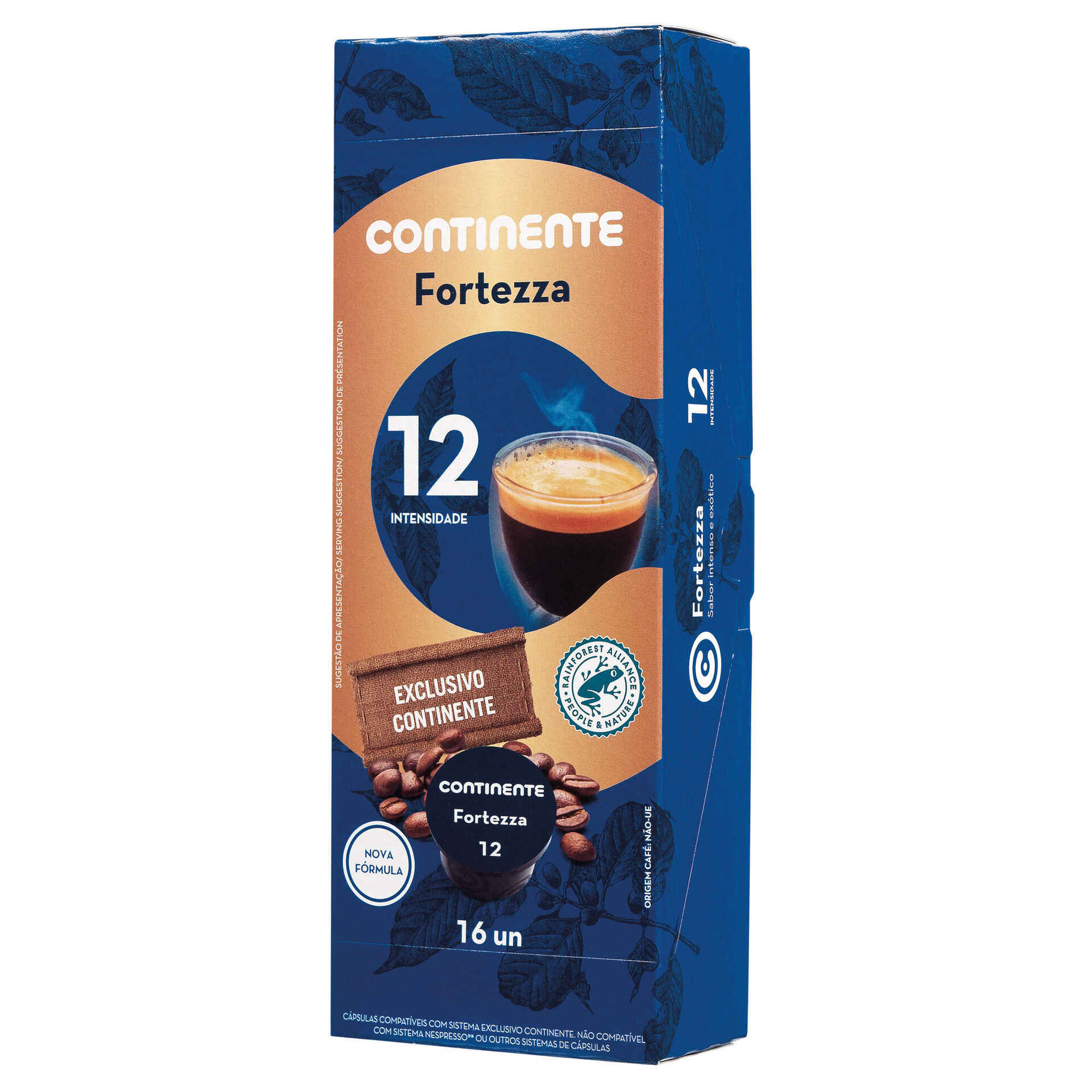 Cápsulas de Café Fortezza Int 12 Cápsulas de Café Fortezza Int 12