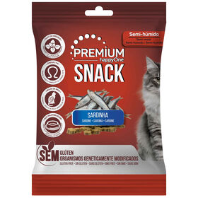 Snack para Gato Sardinha happyOne Premium