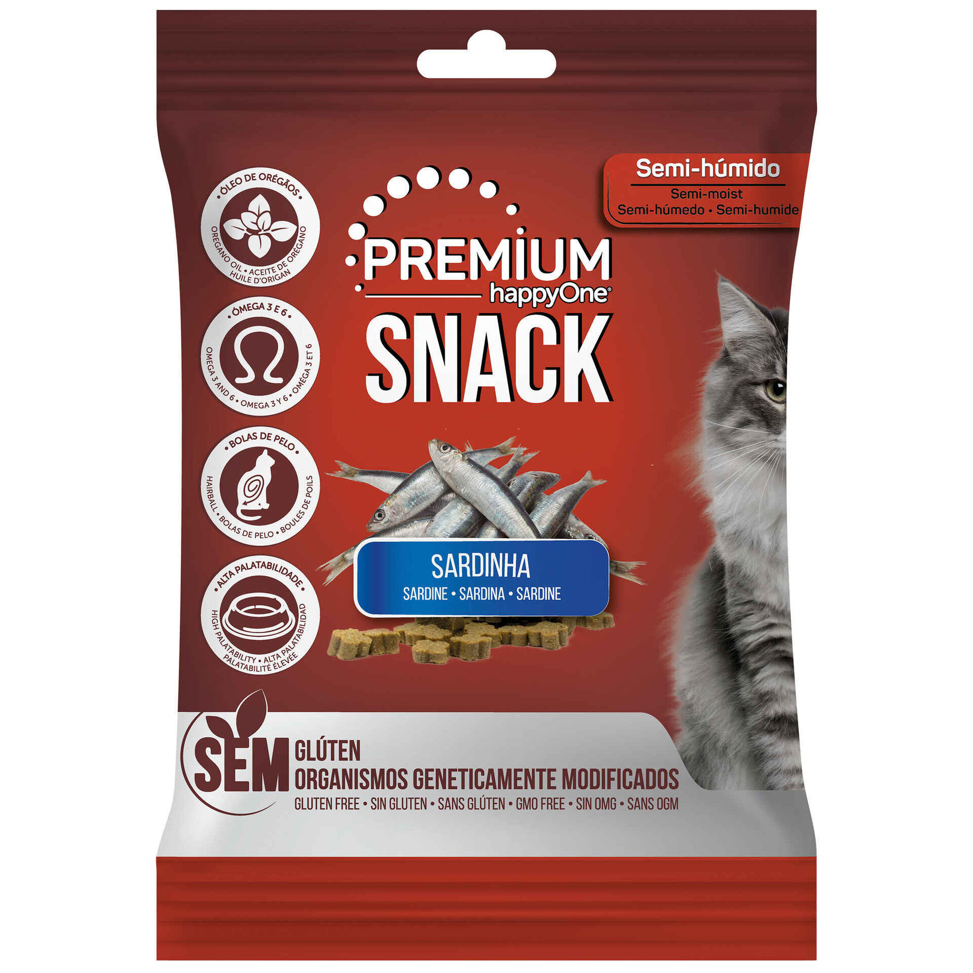 Snack para Gato Sardinha Snack para Gato Sardinha