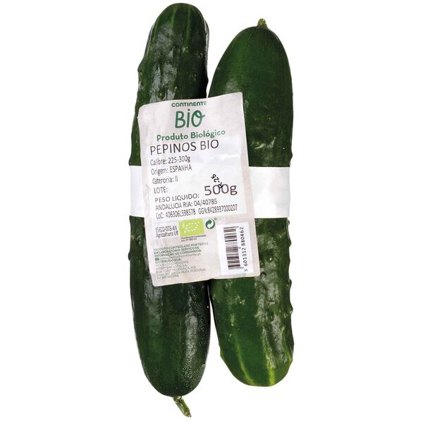 Pepino Biológico Continente Bio