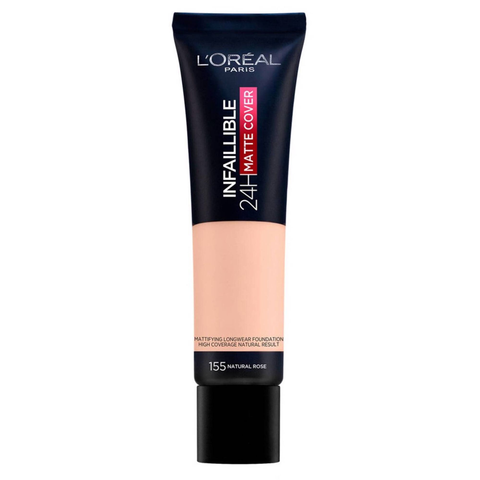 Base de Rosto Infaillible 24h Matte Cover Natural Rosé 155 Base de Rosto Infaillible 24h Matte Cover Natural Rosé 155