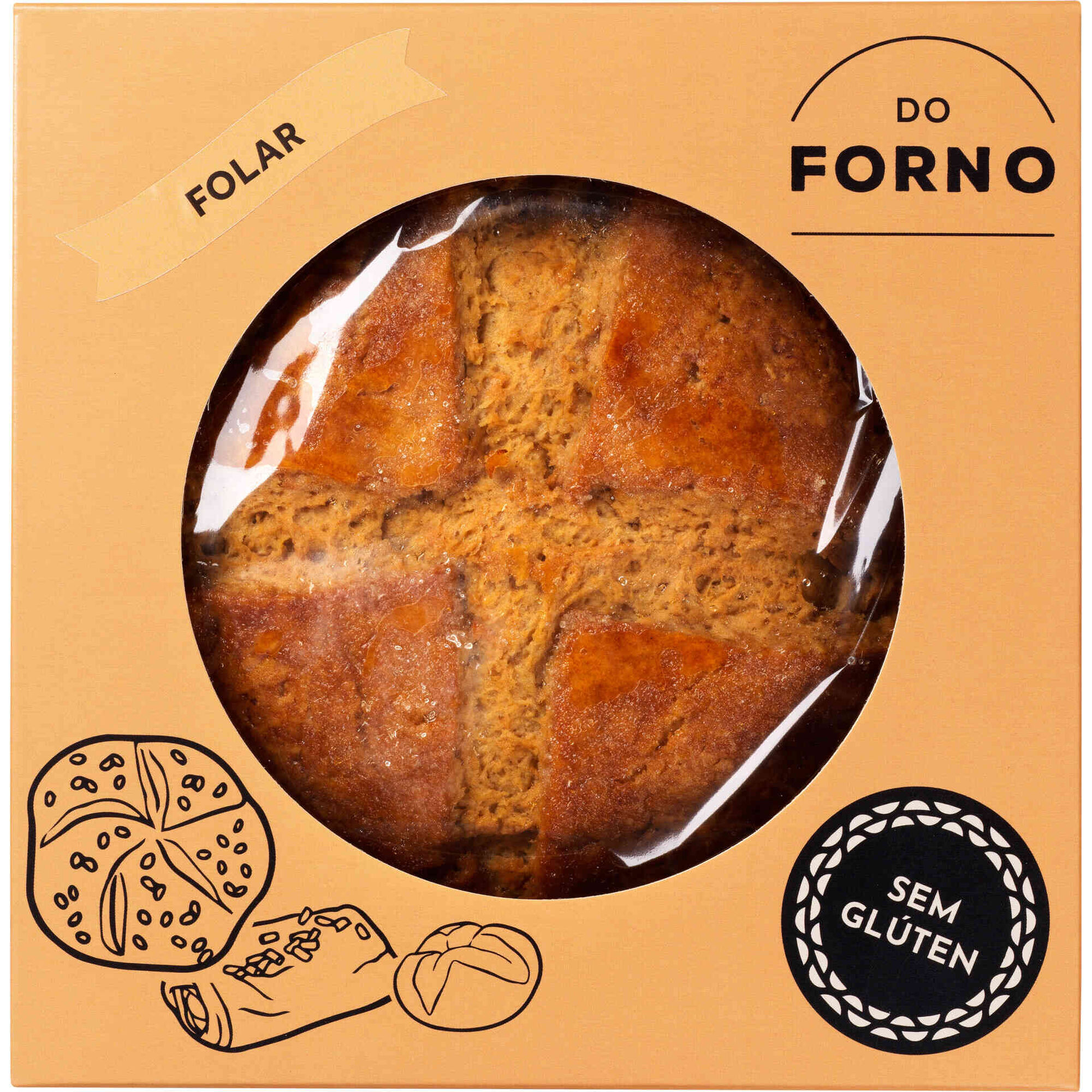 Folar sem Gl&uacute;ten Do Forno