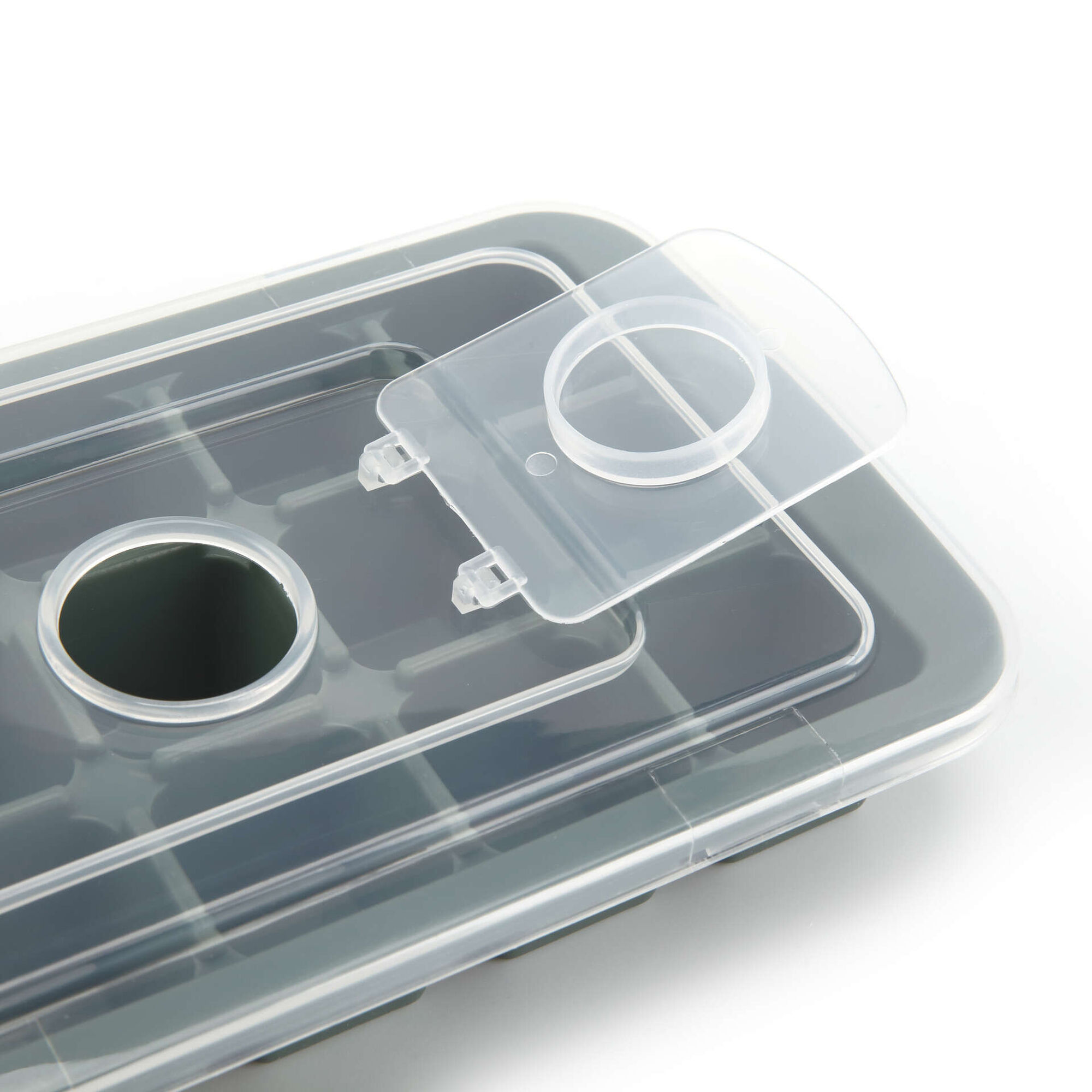 Cuvete Gelo com Tampa Silicone 15 Cubos 4 My Kitchen (v&aacute;rias cores) Kasa