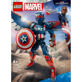 Figura de Construção do Novo Capitão América - 76296 Figura de Construção do Novo Capitão América - 76296