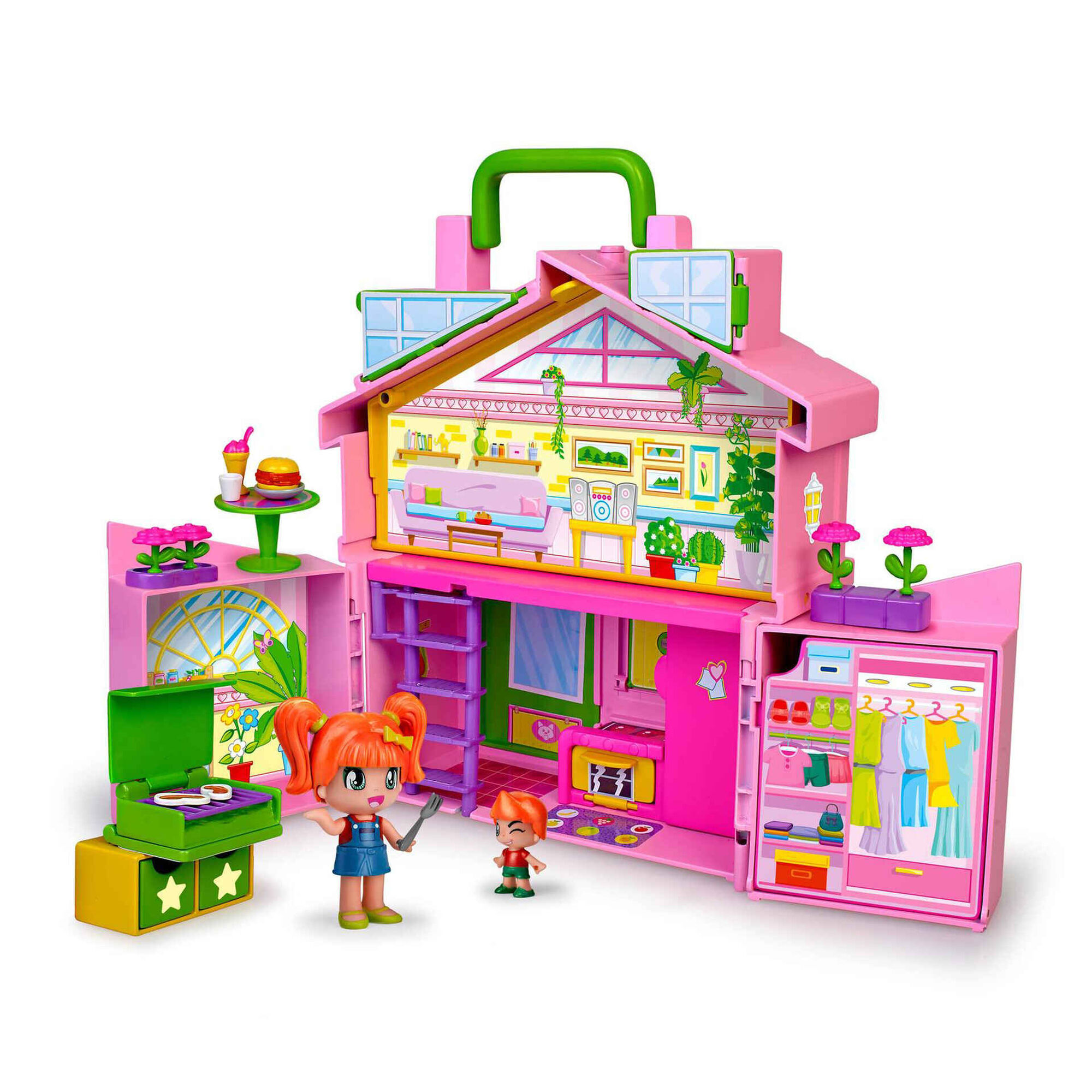 Casa Maleta Rosa Pinypon Casa Maleta Rosa Pinypon