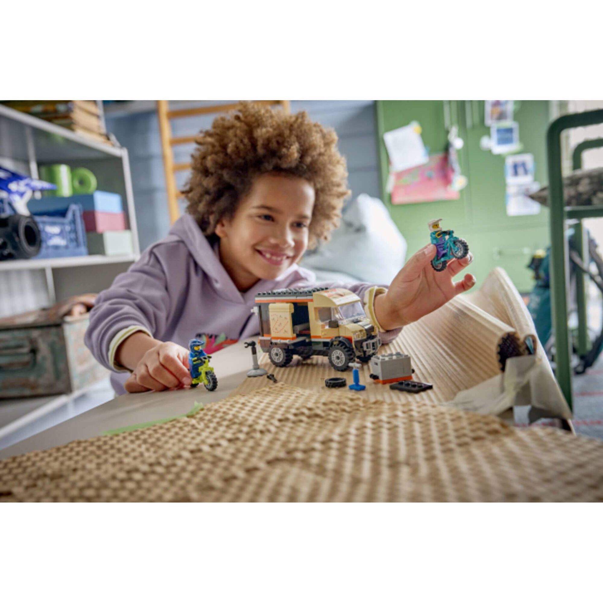 LEGO City - Carrinha de Aventuras de BTT - 60512