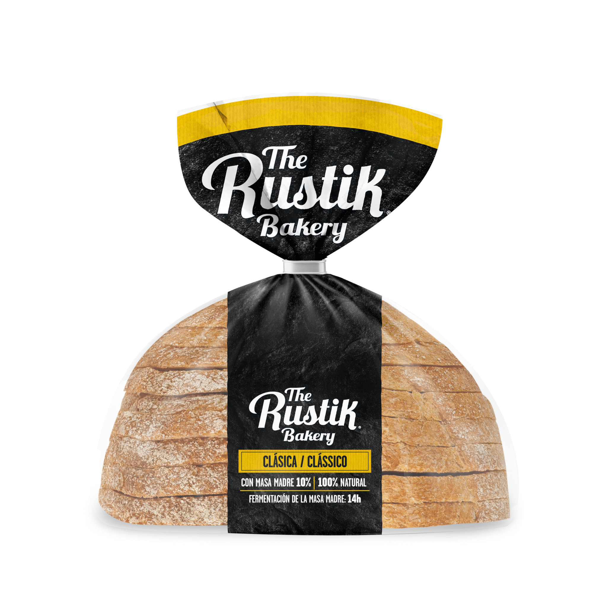 Pão Rústico Massa Mãe Fatiado