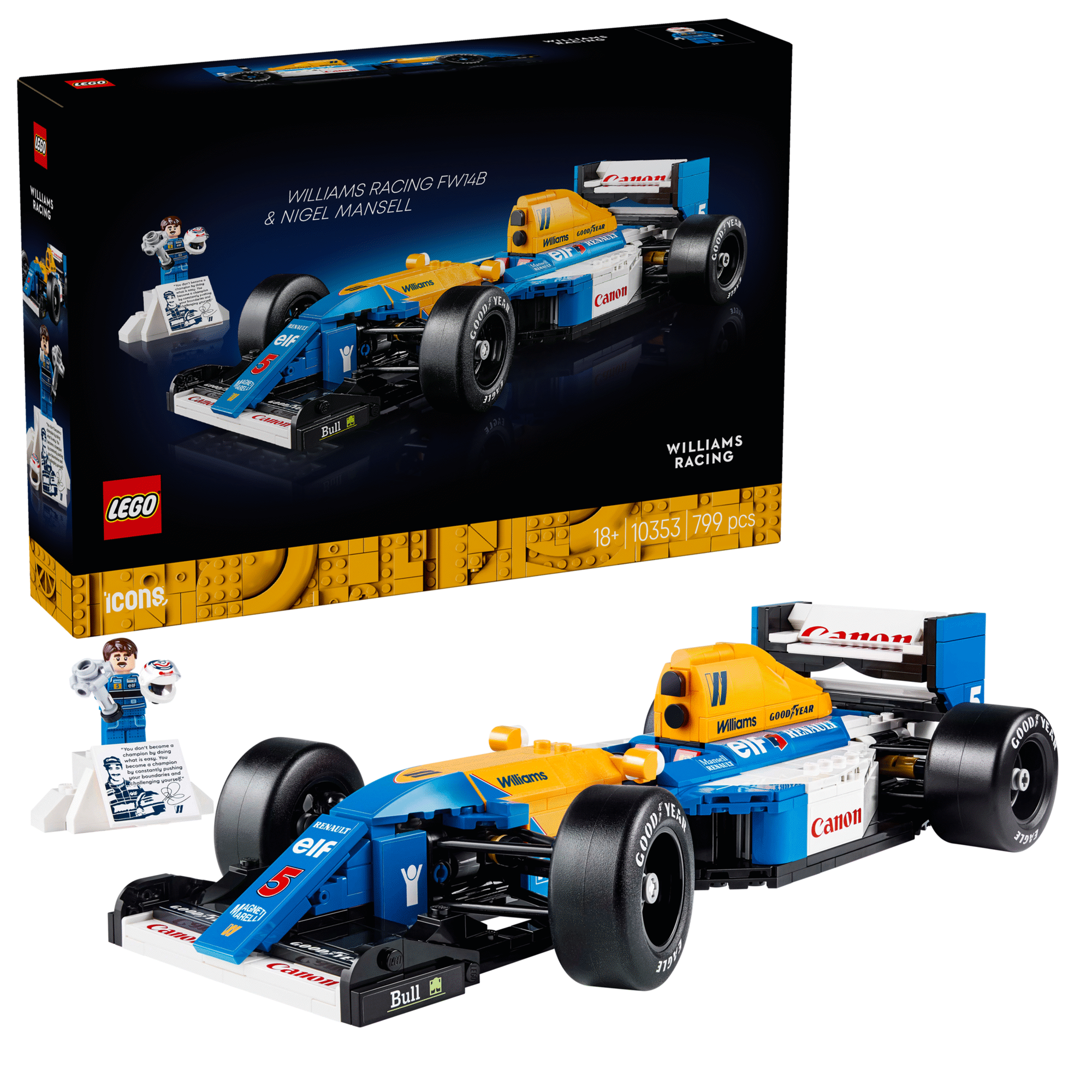 Williams Racing FW14B e Nigel Mansell - 10353