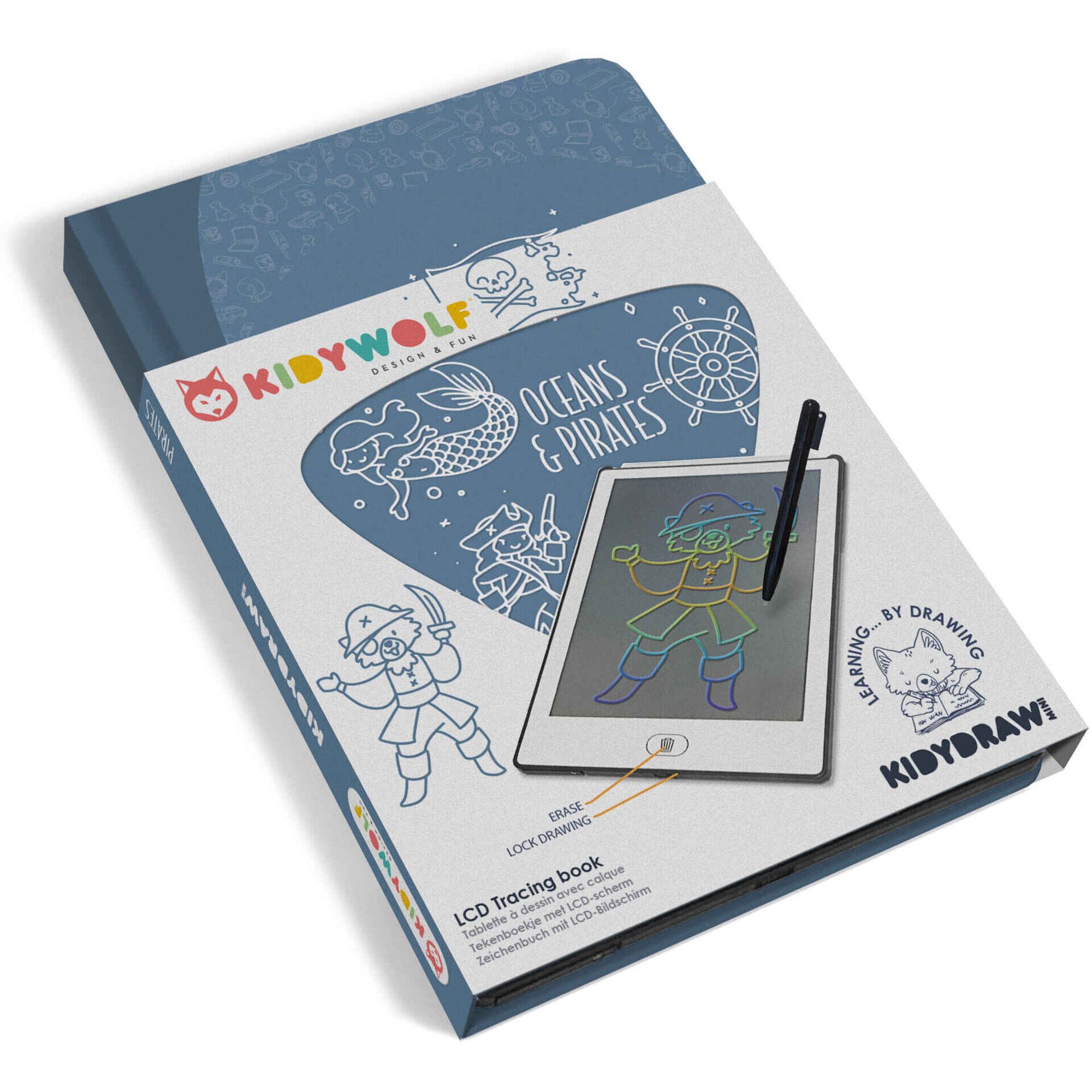 Kidywolf - Livro de Desenho Com Ecr&atilde; LCD