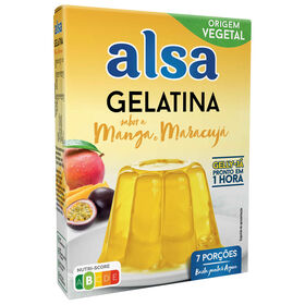 Gelatina em Pó de Manga e Maracujá Gelly-Já